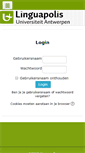 Mobile Screenshot of elearning.linguapolis.be
